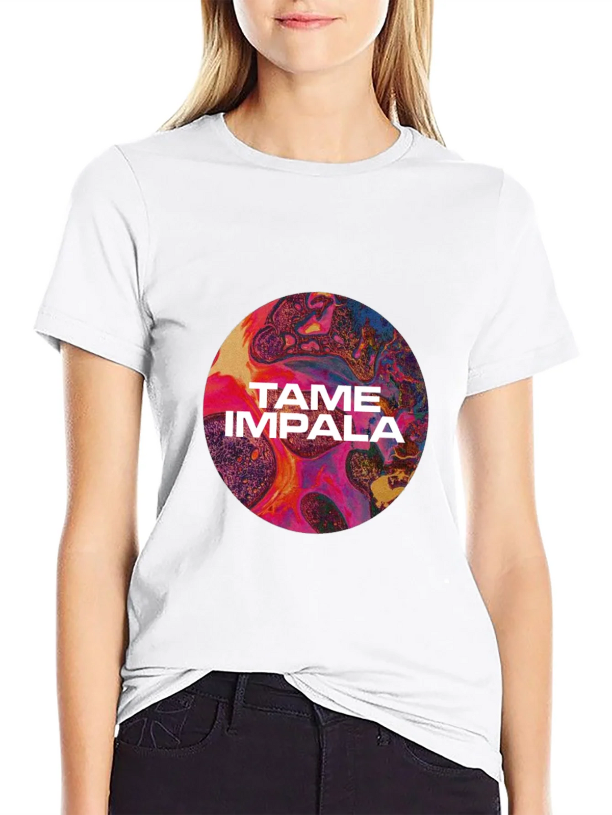 Tame Impala Band Graphic Tee - Black product image 8
