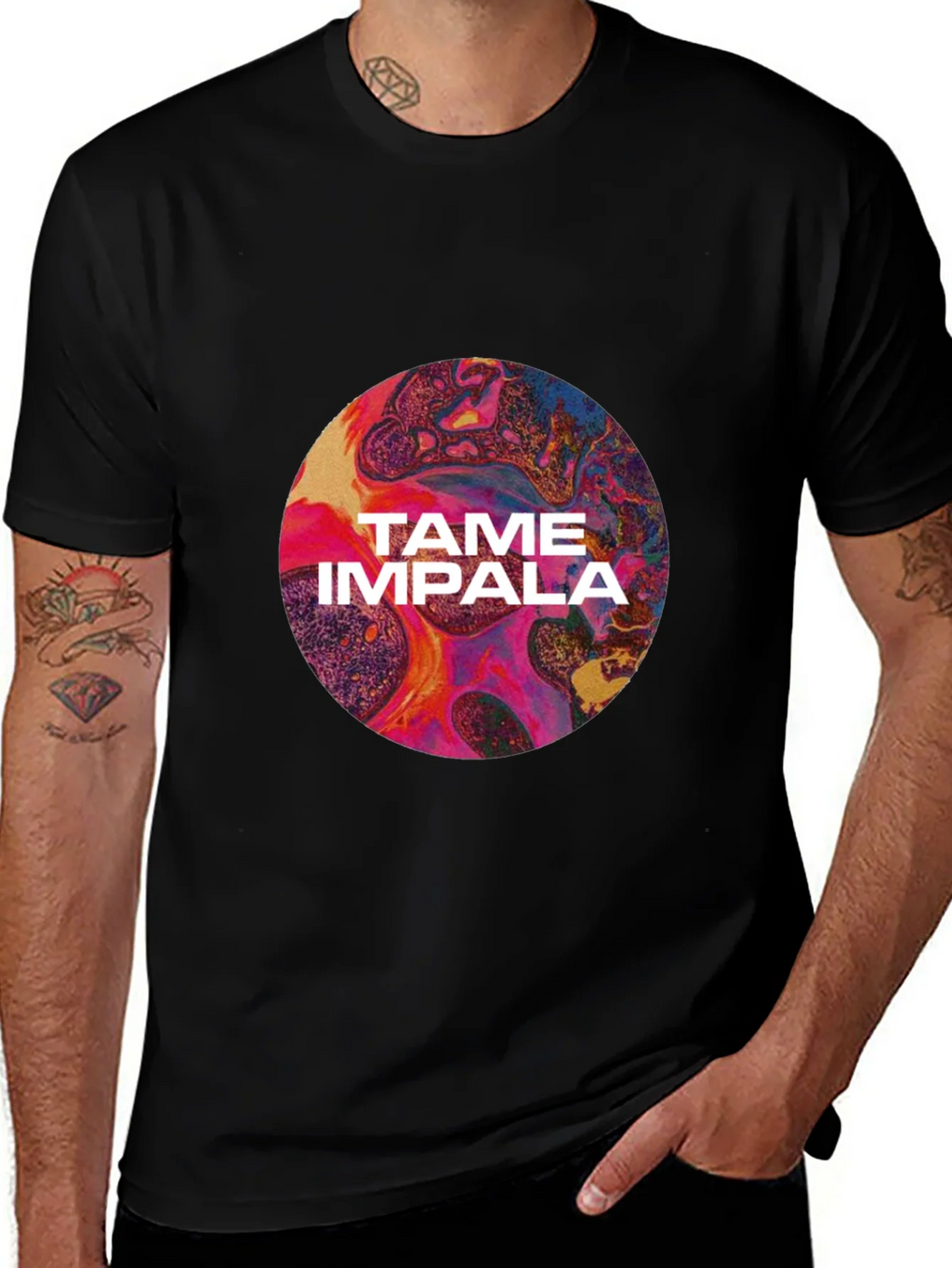Tame Impala Band Graphic Tee - Black product image 1