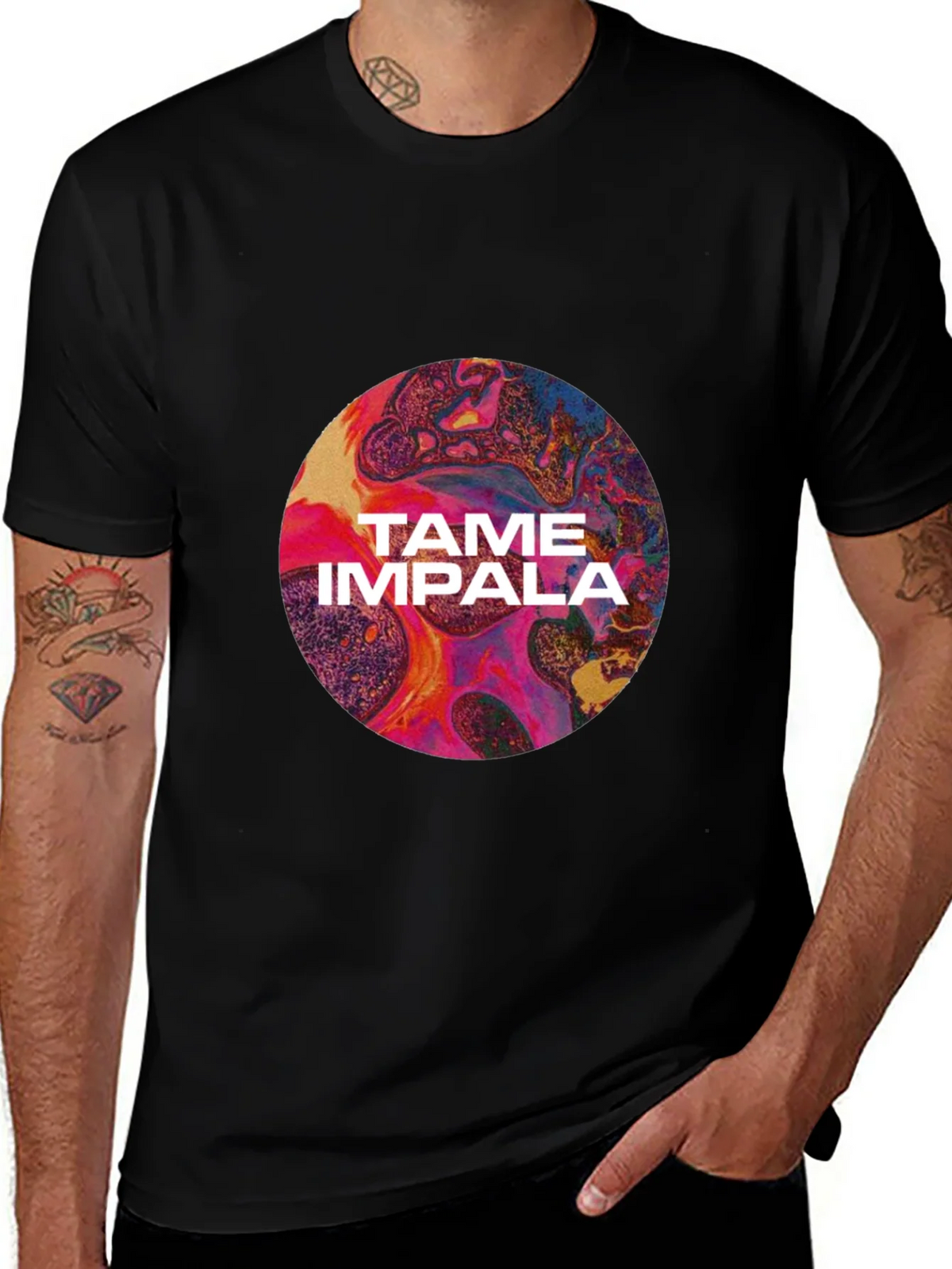 Tame Impala Band Graphic Tee - Black product image 1