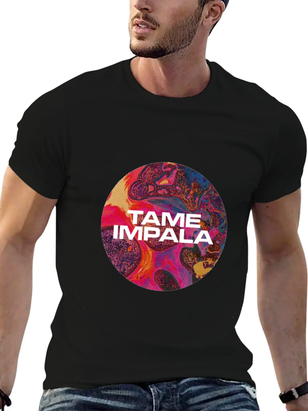 Tame Impala Band Graphic Tee - Black product image 6