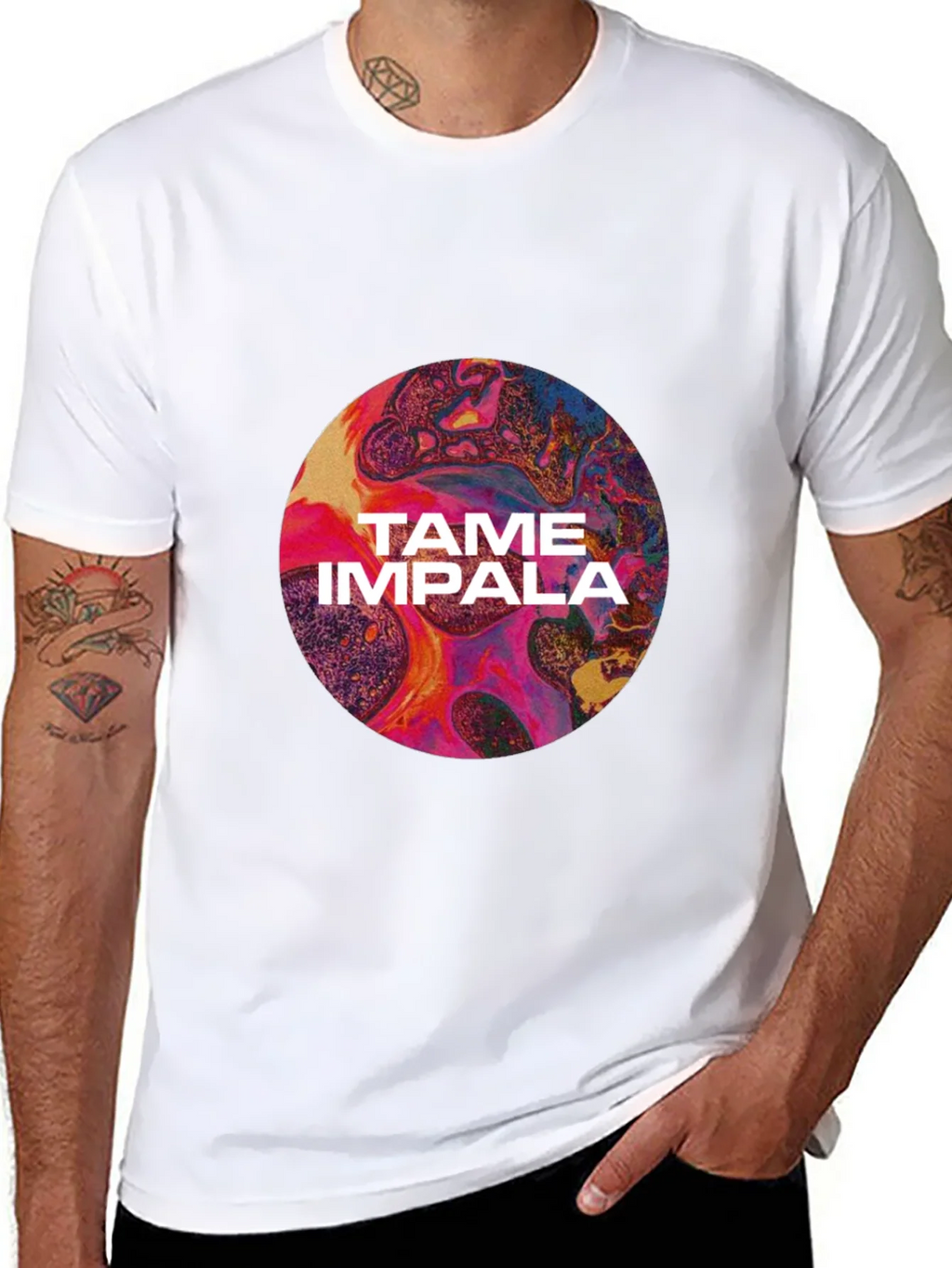 Tame Impala Band Graphic Tee - Black product image 7