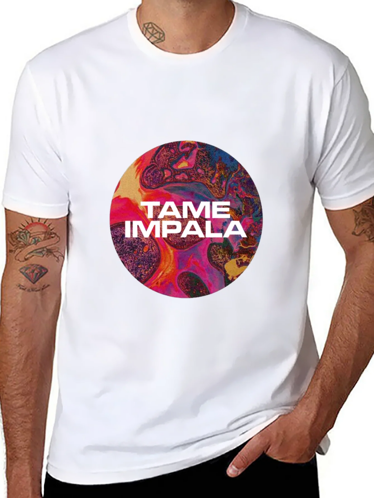 Tame Impala Band Graphic Tee - Black product image 7