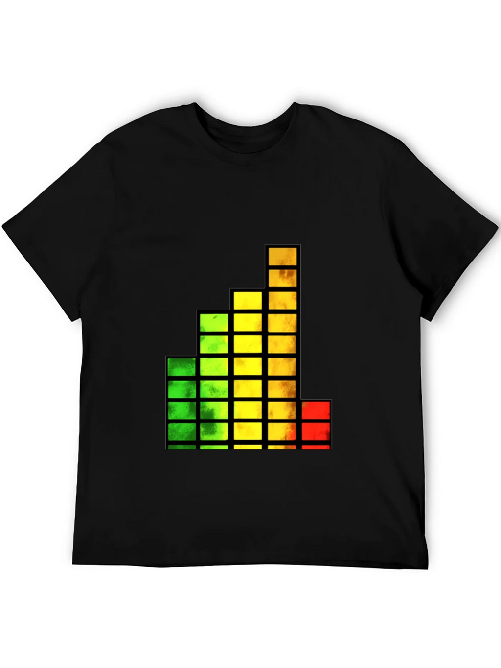 Equalizer Bar Black T-Shirt product image 5