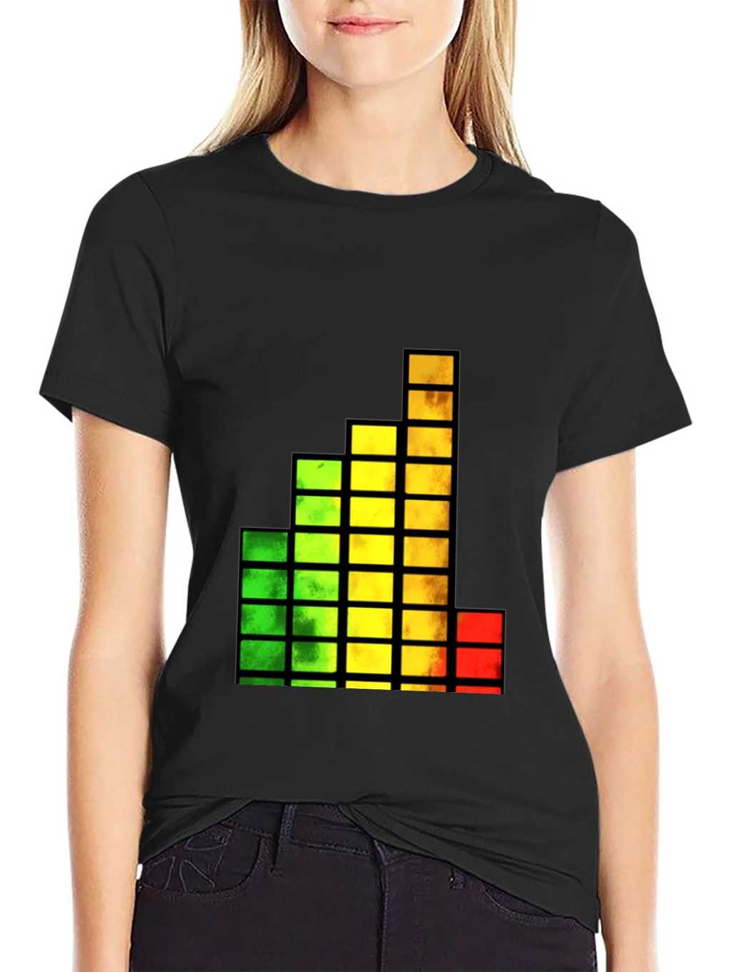 Equalizer Bar Black T-Shirt product image 2