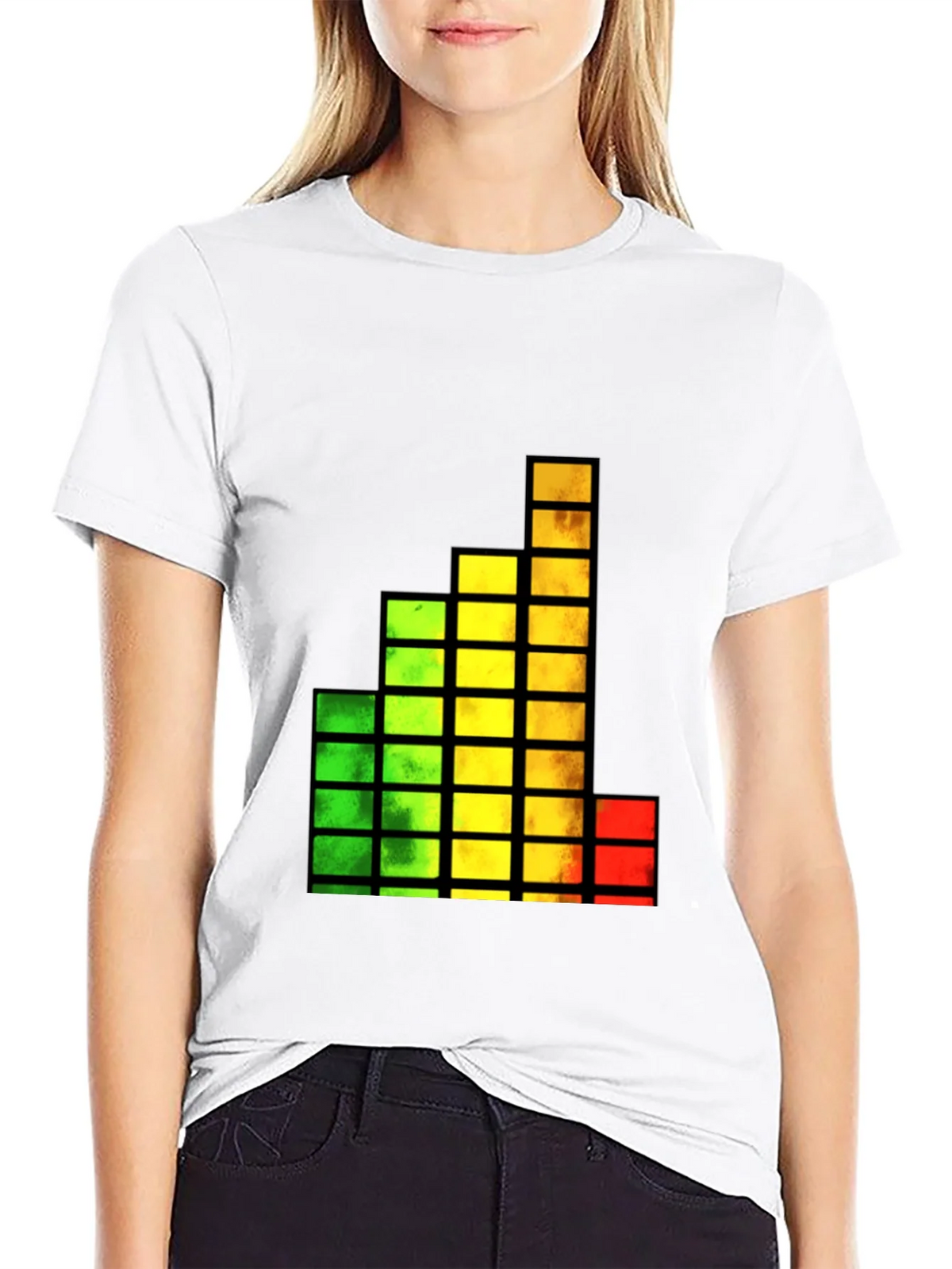 Equalizer Bar Black T-Shirt product image 7