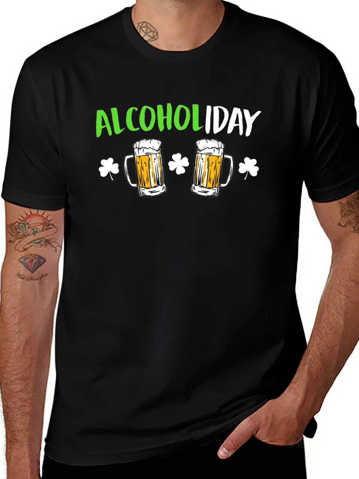 Alcoholiday St. Patricks Day T-Shirt product image 1