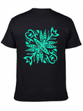 Stylish Graphic Tee - Tropical Flower Design product image 1