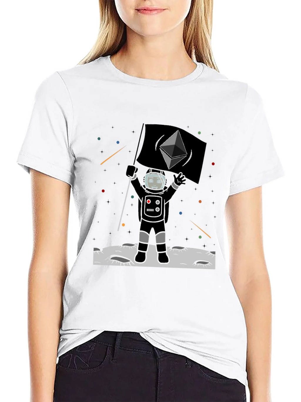 Ethereum Moon Landing T-Shirt product image 3