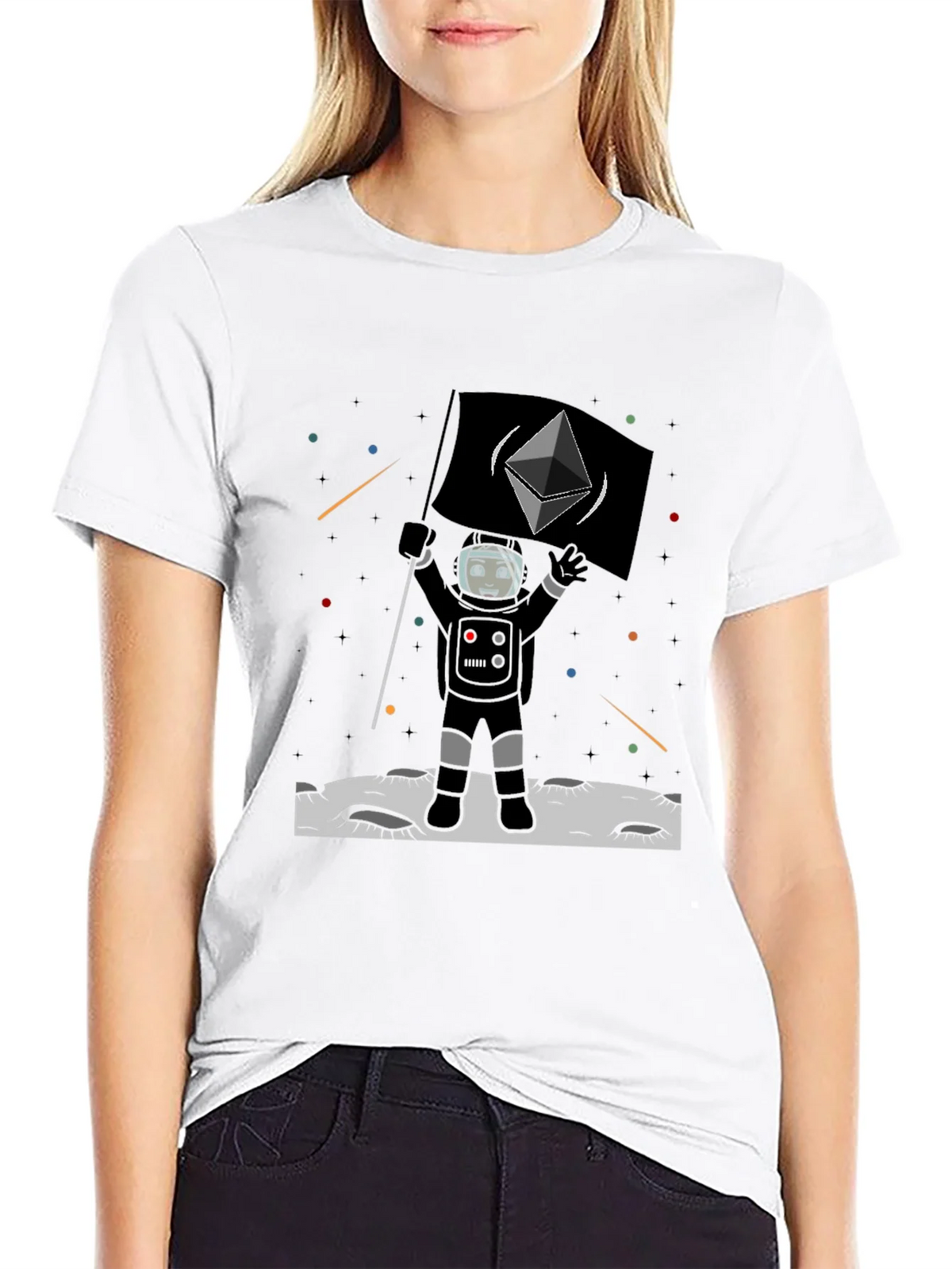 Ethereum Moon Landing T-Shirt product image 3