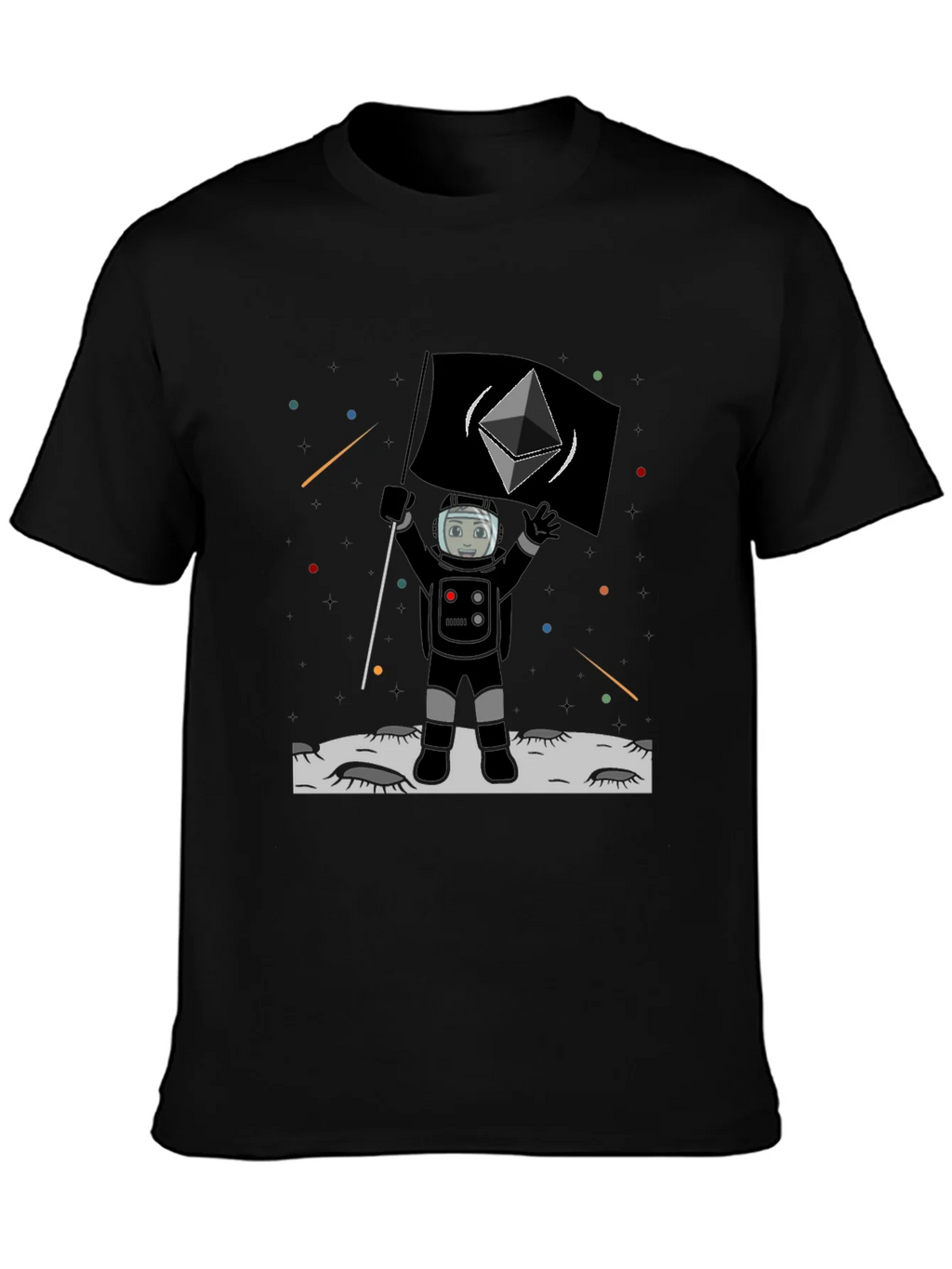 Ethereum Moon Landing T-Shirt product image 1