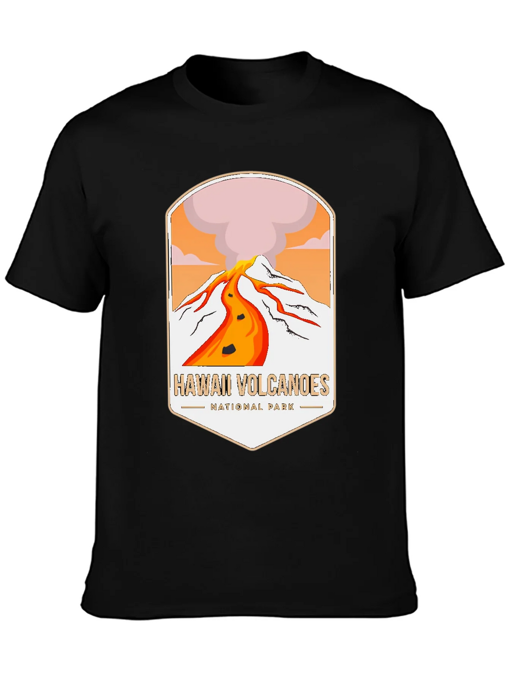 Hawaii Volcanoes National Park Graphic T-Shirt product image 2