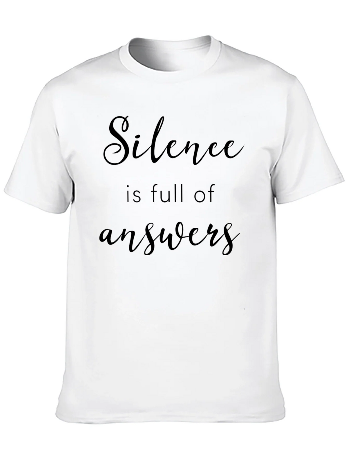 Silence is Full of Answers - Graphic Tee product image 9