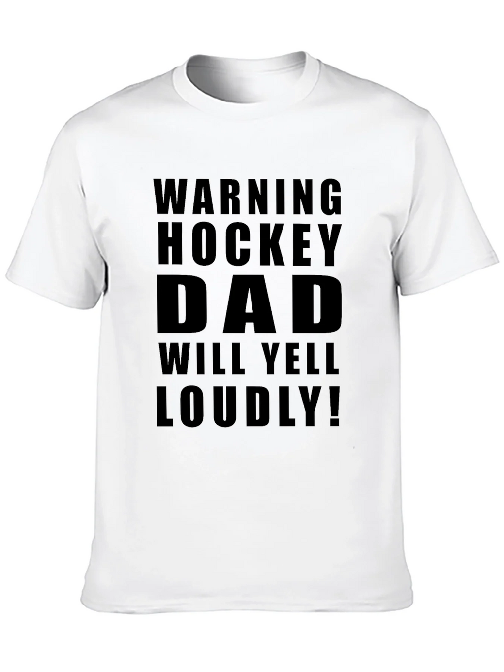 Hockey Dad Warning T-Shirt - Loud Supporter Apparel product image 9