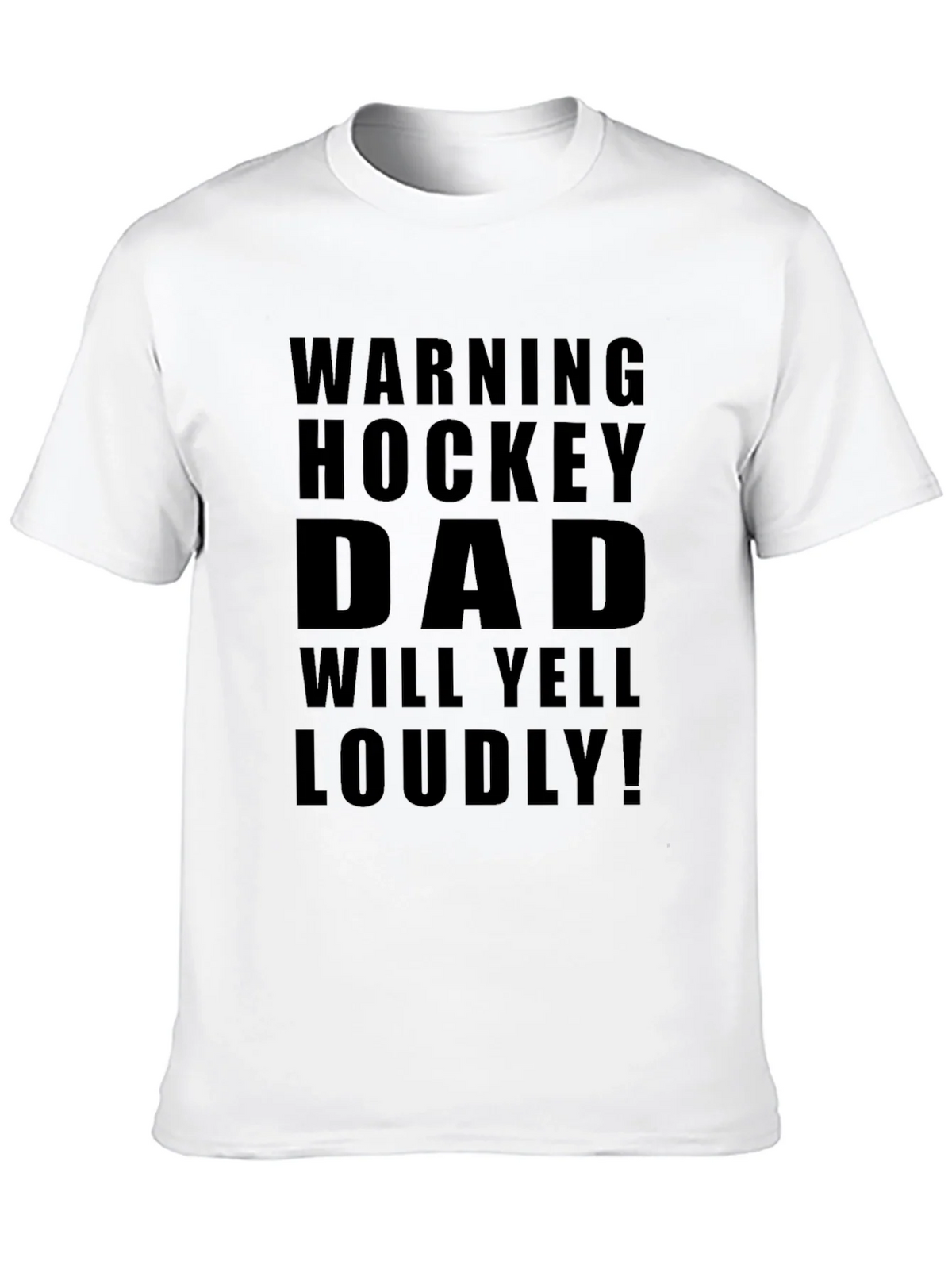 Hockey Dad Warning T-Shirt - Loud Supporter Apparel product image 9