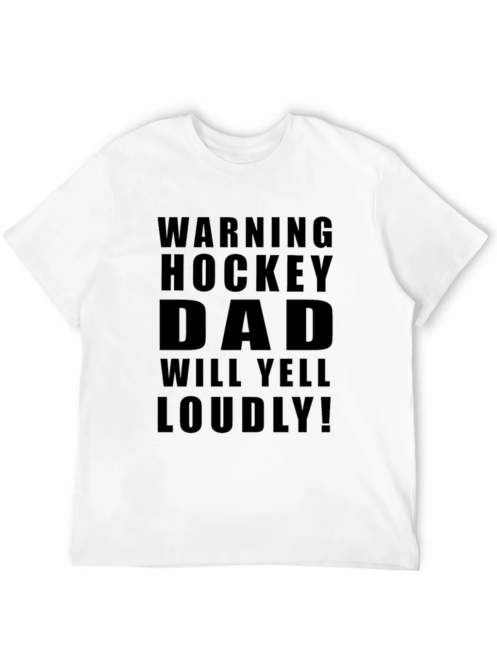 Hockey Dad Warning T-Shirt - Loud Supporter Apparel product image 11