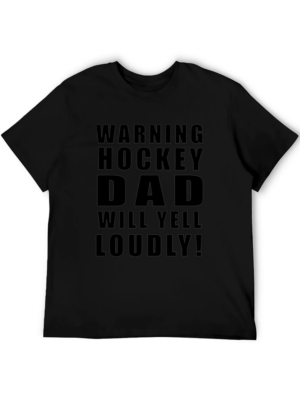 Hockey Dad Warning T-Shirt - Loud Supporter Apparel product image 5