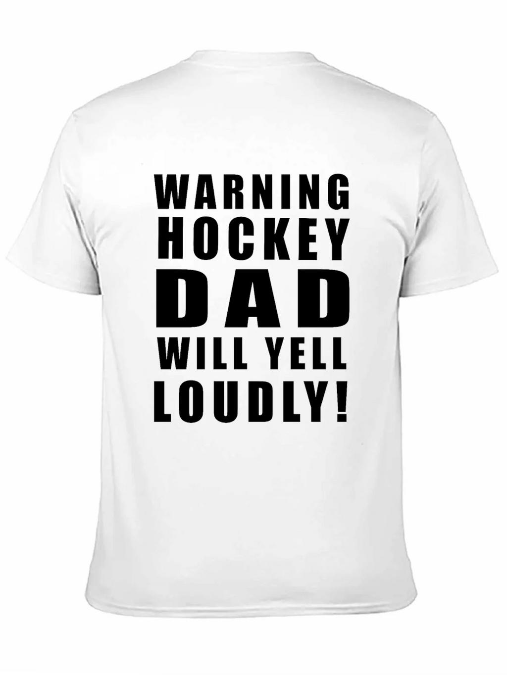 Hockey Dad Warning T-Shirt - Loud Supporter Apparel product image 10