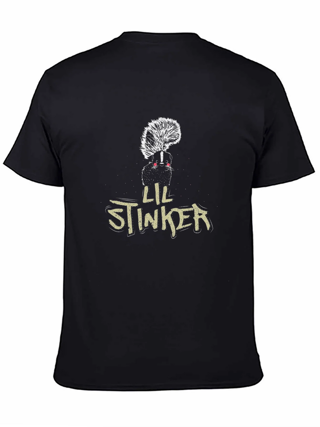 Lil Stinker Skunk Graphic Tee - Black product image 4