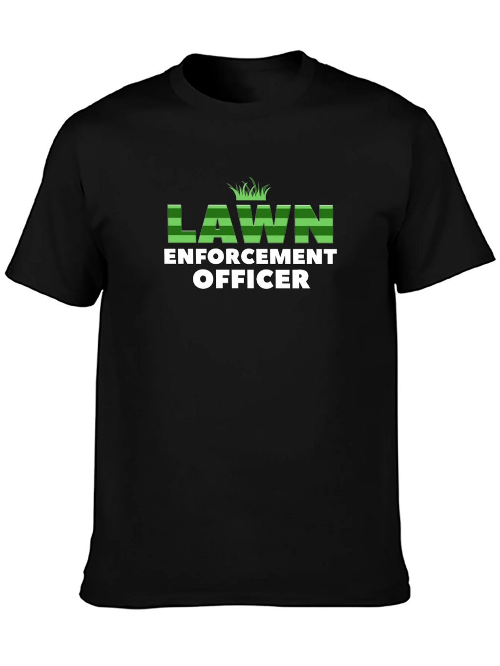 Lawn Enforcement Officer Graphic T-Shirt product image 3