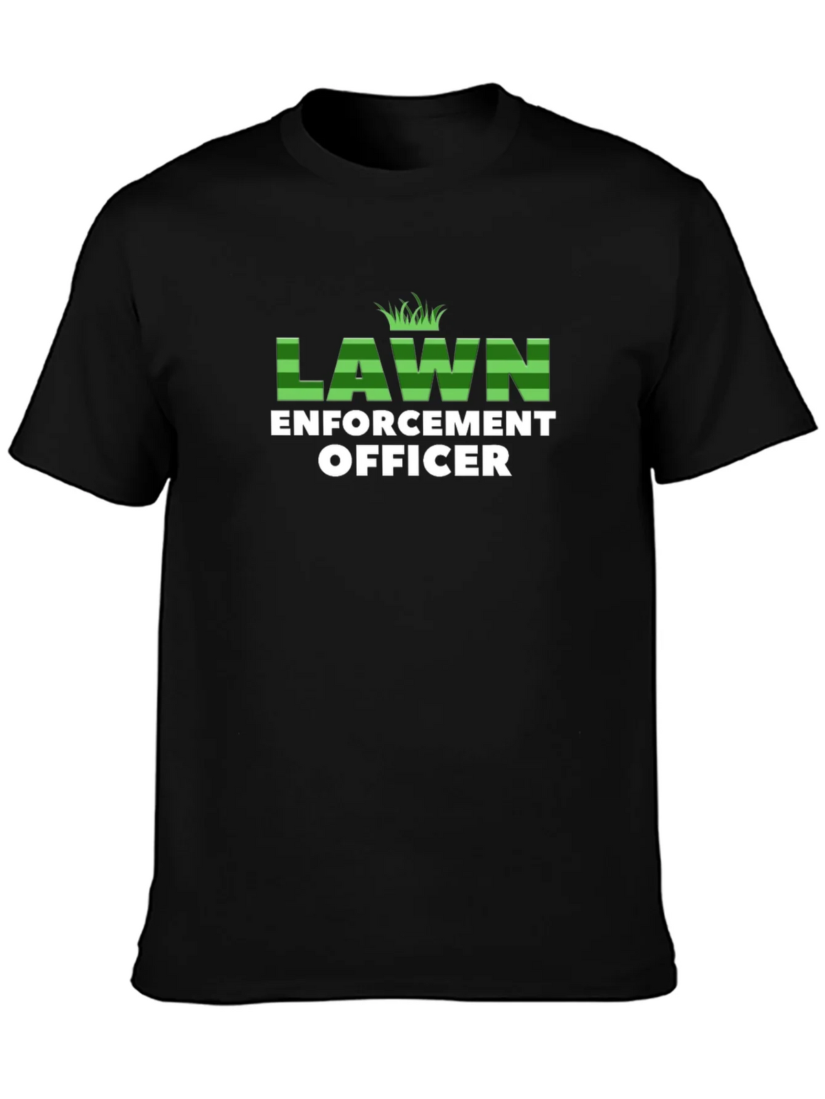 Lawn Enforcement Officer Graphic T-Shirt product image 3