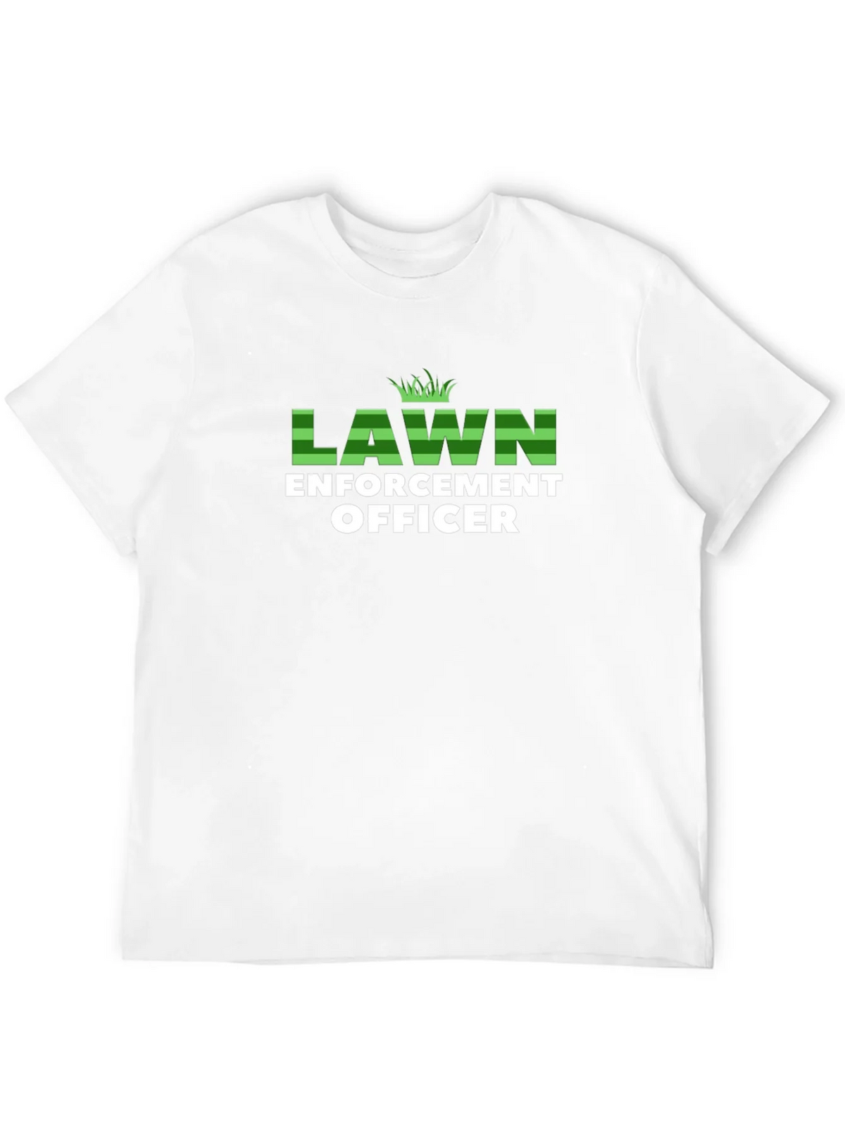 Lawn Enforcement Officer Graphic T-Shirt product image 10