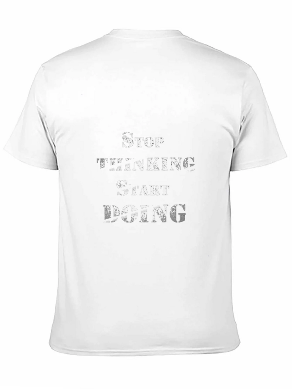 Stop Thinking Start Doing Black T-Shirt product image 10