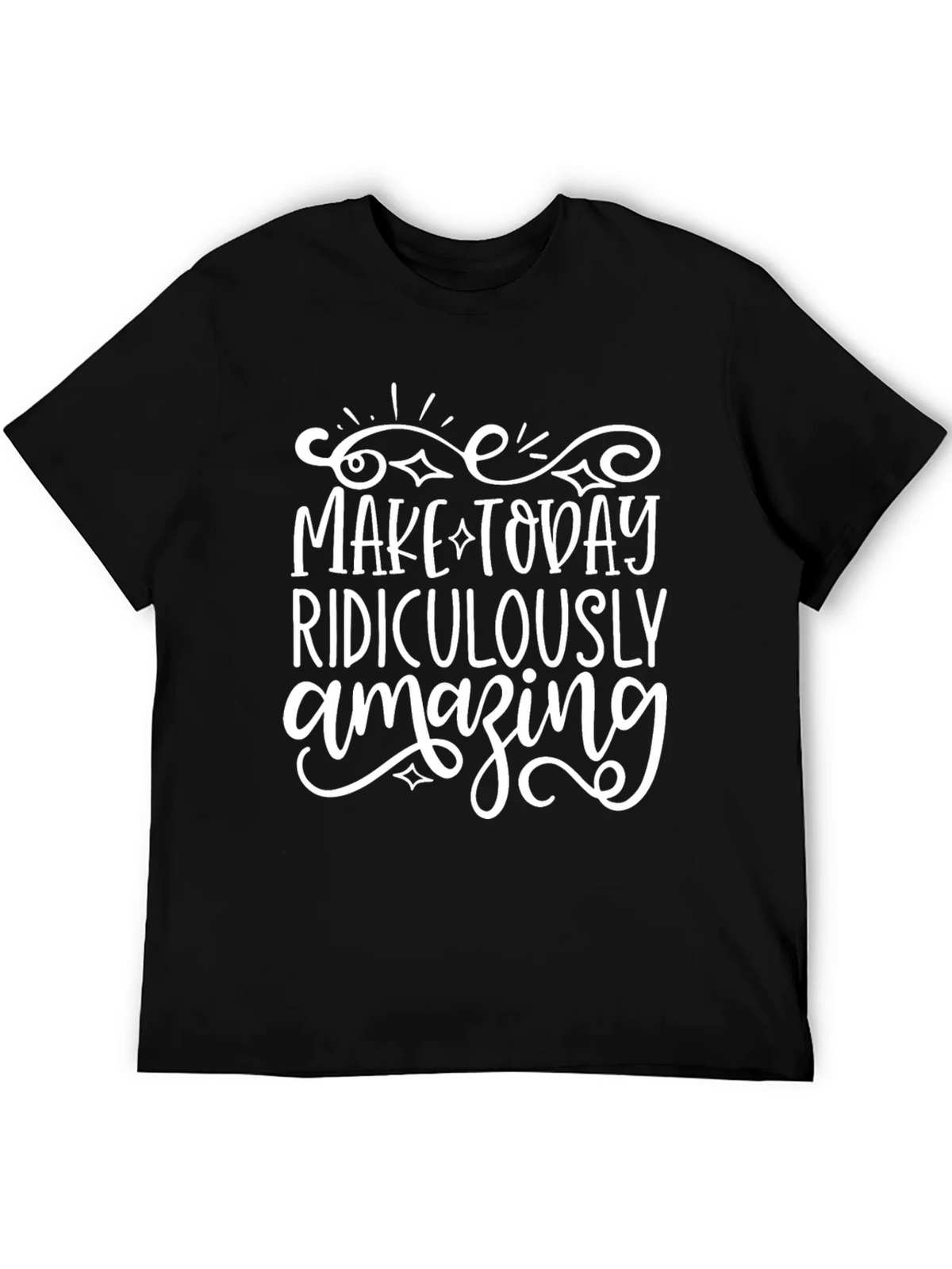 Ridiculously Amazing Black Graphic Tee product image 5