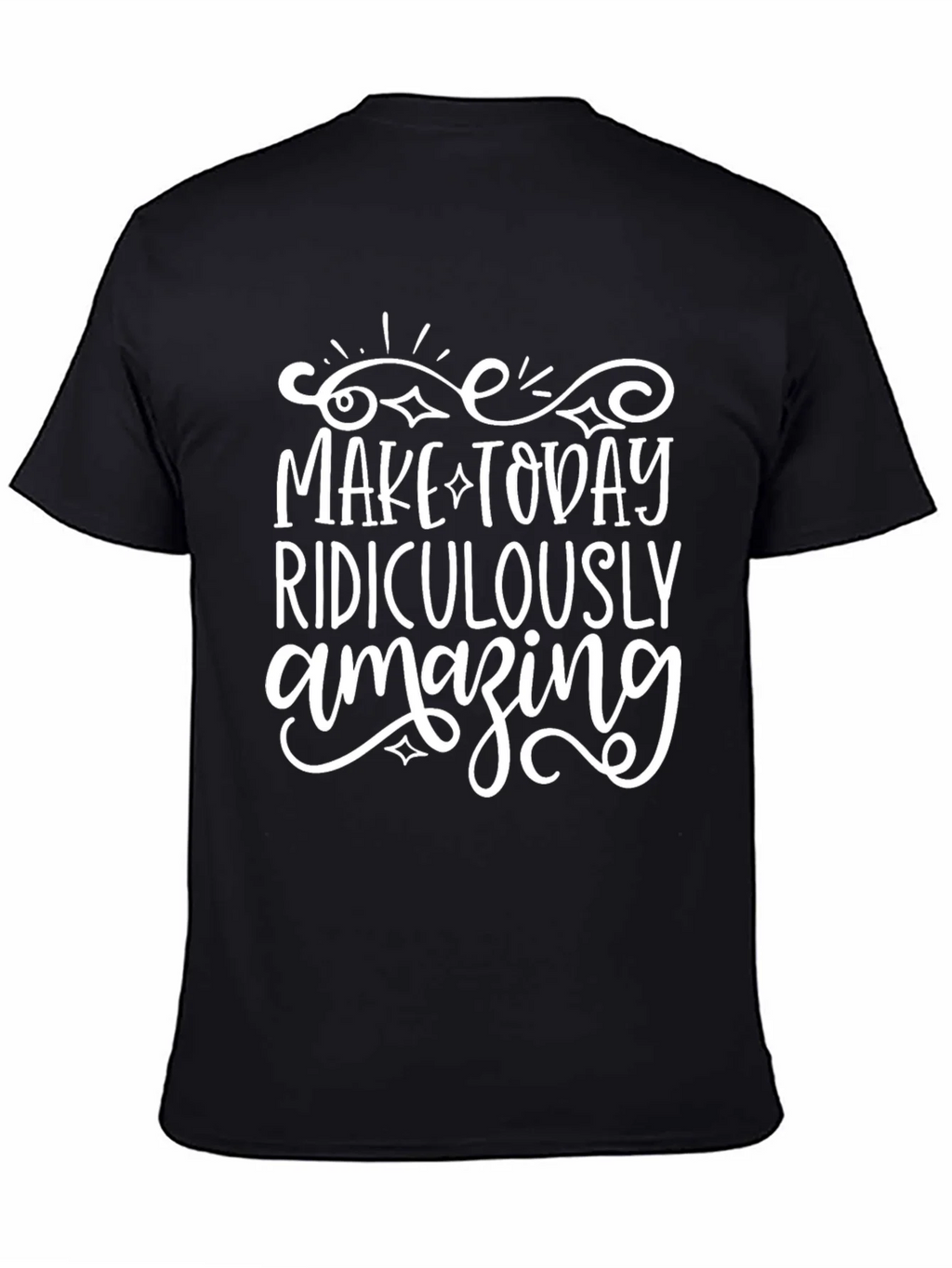 Ridiculously Amazing Black Graphic Tee product image 4