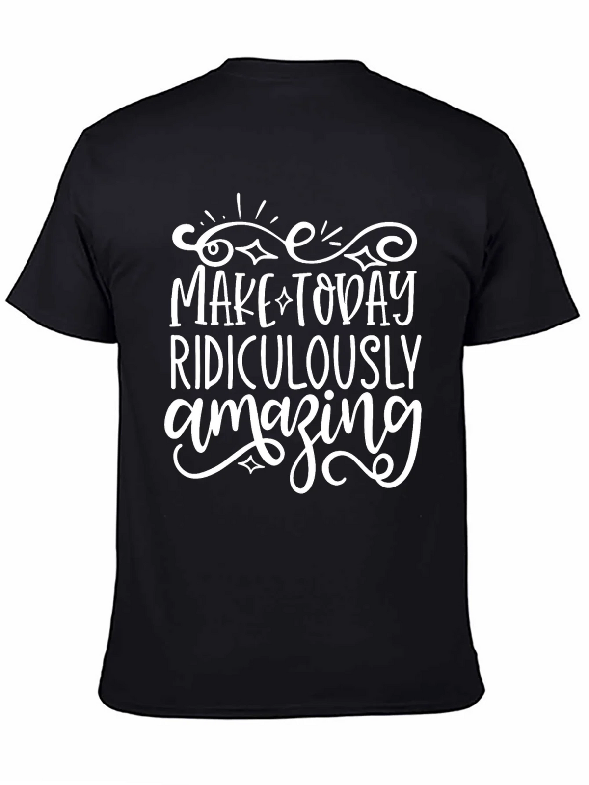 Ridiculously Amazing Black Graphic Tee product image 4