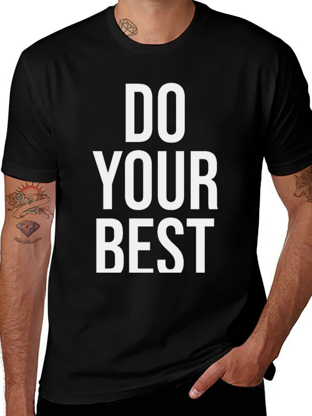 Do Your Best Graphic Tee - Motivational T-Shirt product image 1