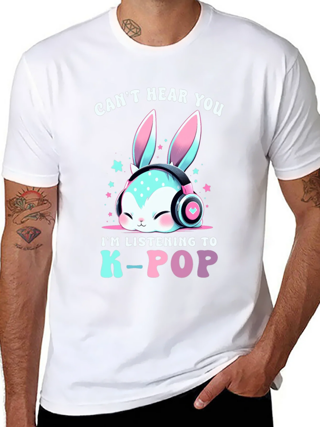 Cant Hear You K-Pop T-Shirt product image 7