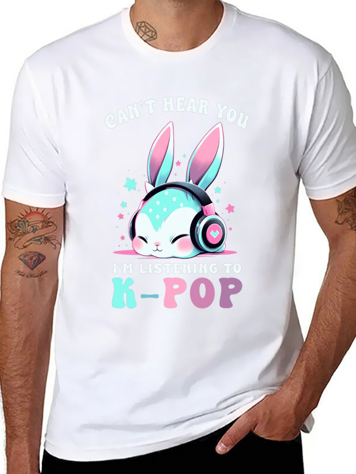 Cant Hear You K-Pop T-Shirt product image 7