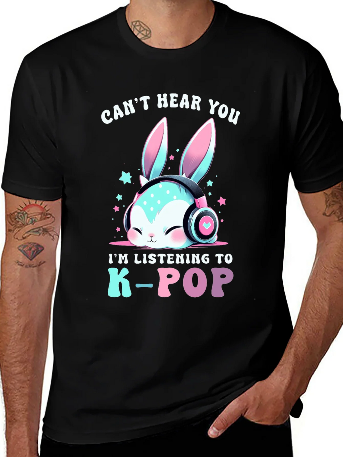 Cant Hear You K-Pop T-Shirt product image 1