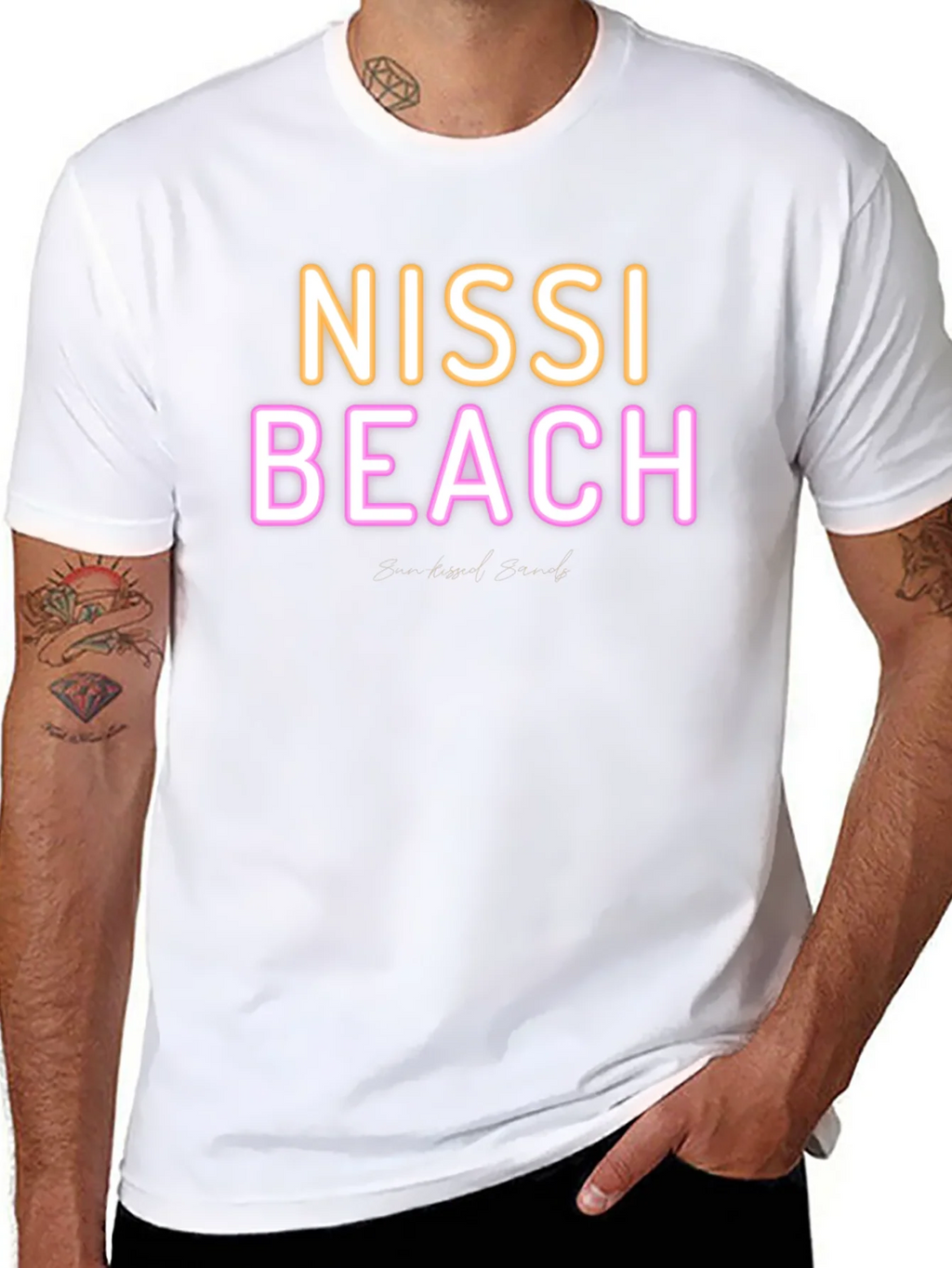 Nissi Beach T-Shirt - Vibrant Summer Style product image 2