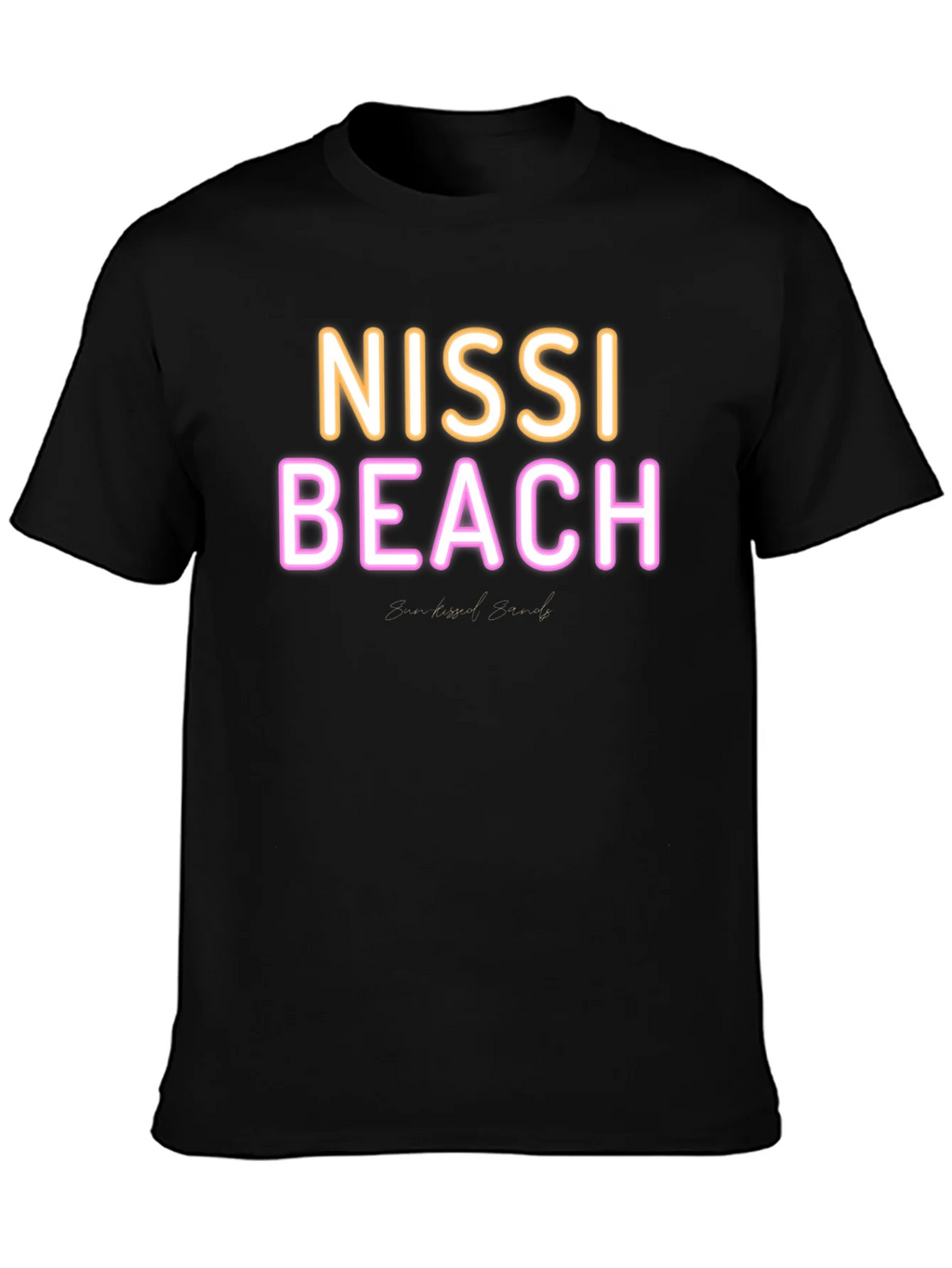 Nissi Beach T-Shirt - Vibrant Summer Style product image 1