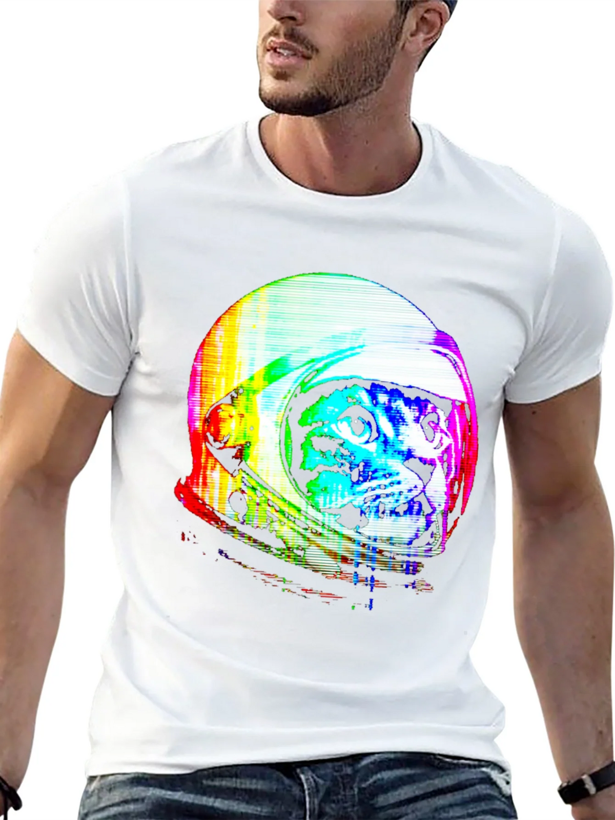 Retro Space Cat T-Shirt - Galaxy Kitten Tee product image 9