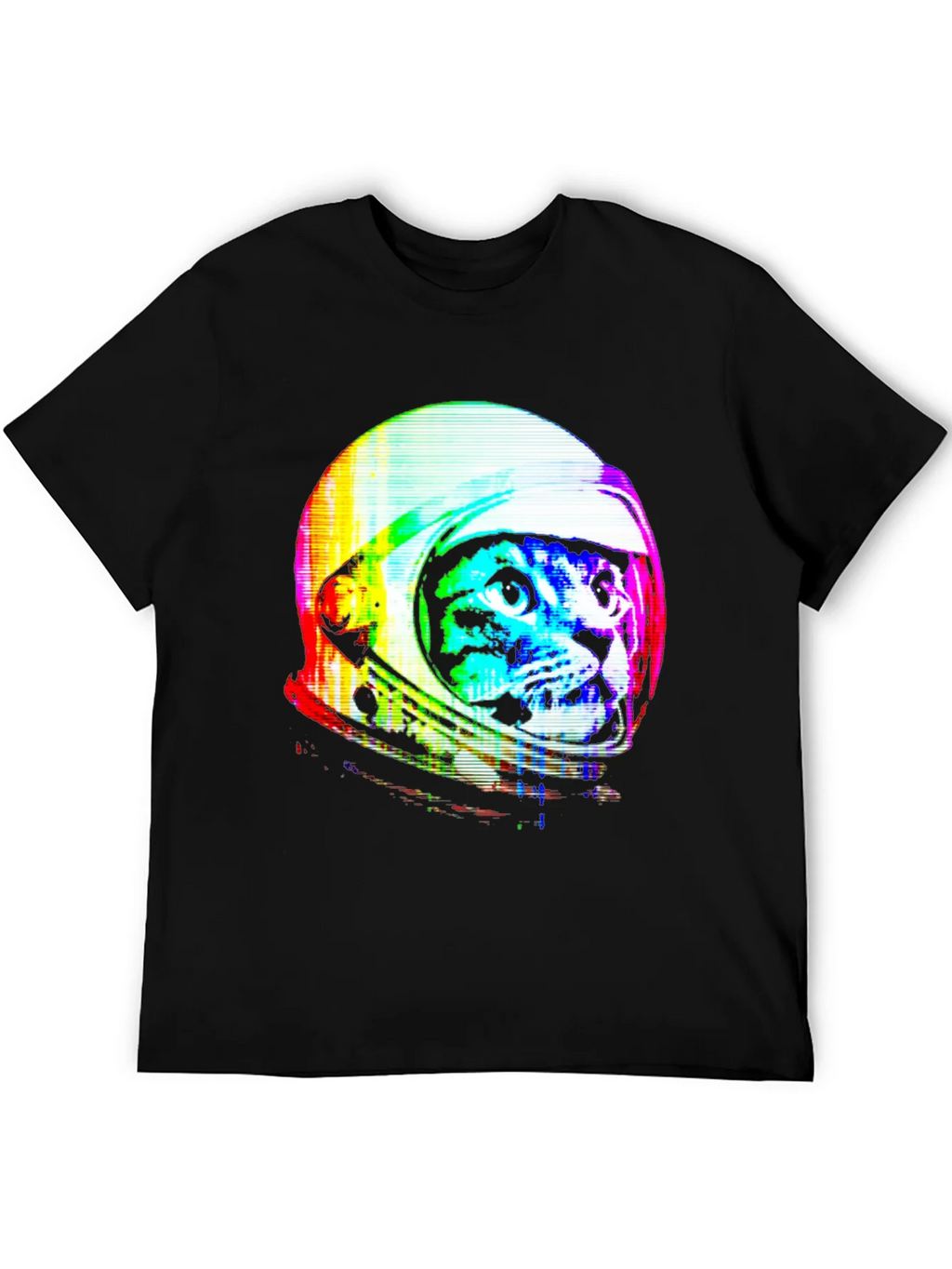 Retro Space Cat T-Shirt - Galaxy Kitten Tee product image 4