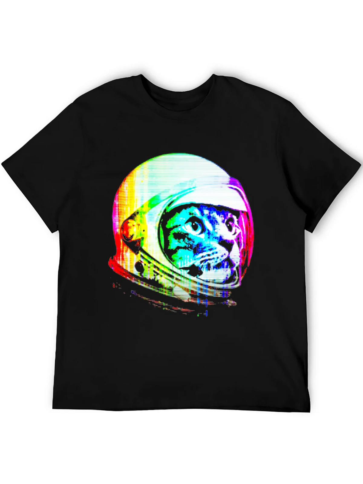 Retro Space Cat T-Shirt - Galaxy Kitten Tee product image 4