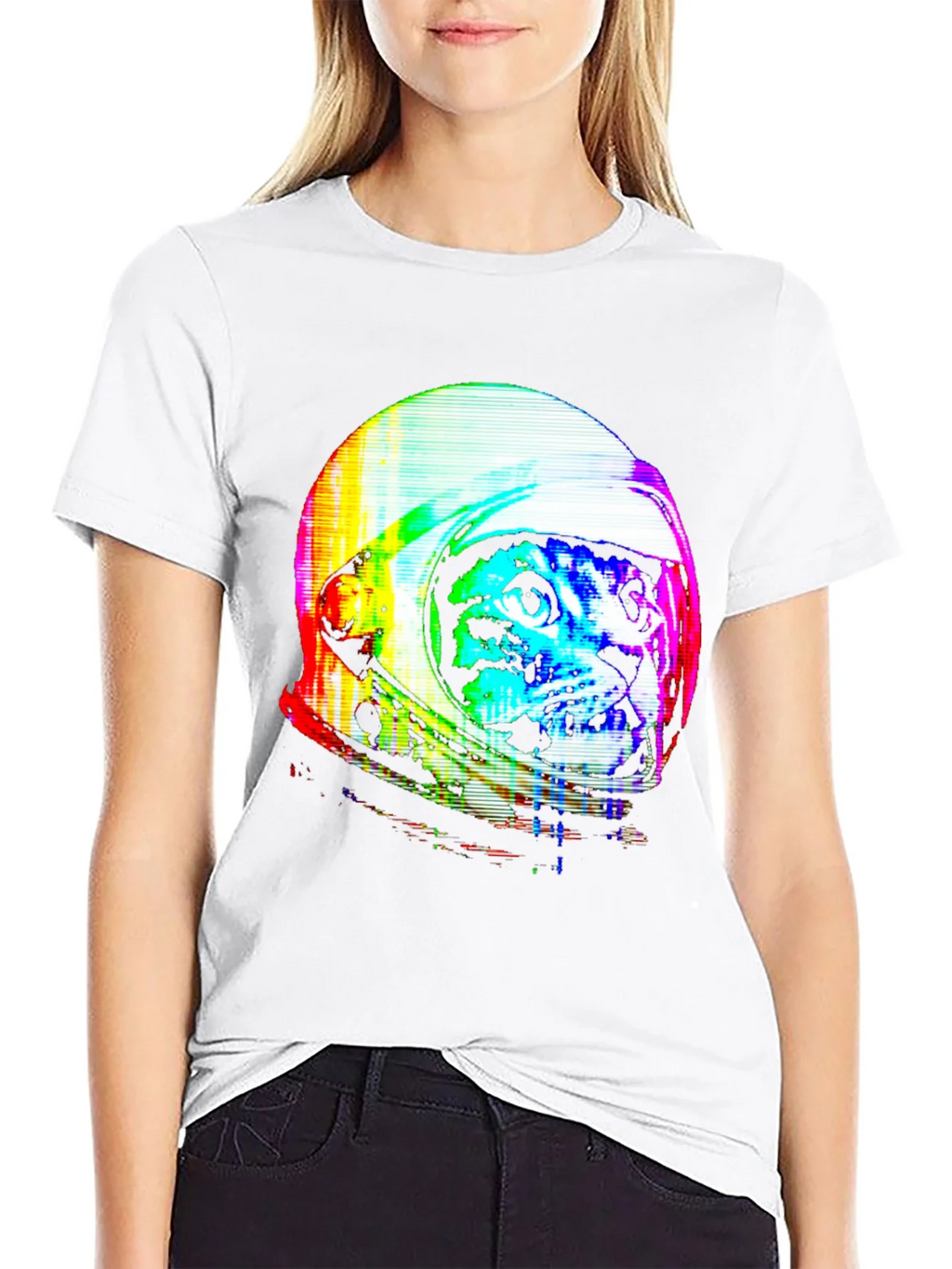 Retro Space Cat T-Shirt - Galaxy Kitten Tee product image 7