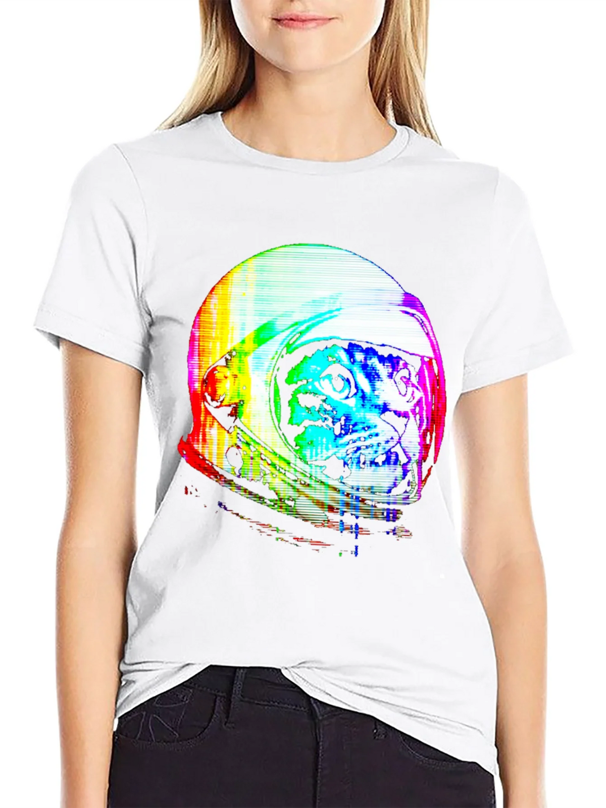 Retro Space Cat T-Shirt - Galaxy Kitten Tee product image 7