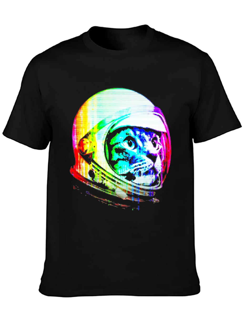 Retro Space Cat T-Shirt - Galaxy Kitten Tee product image 2