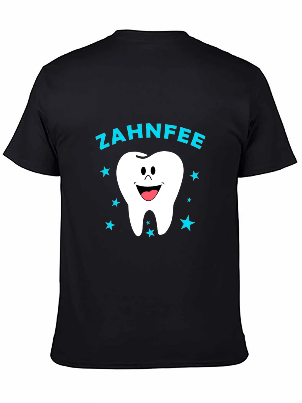 Zahnfee Tooth Fairy Black Graphic T-Shirt product image 1