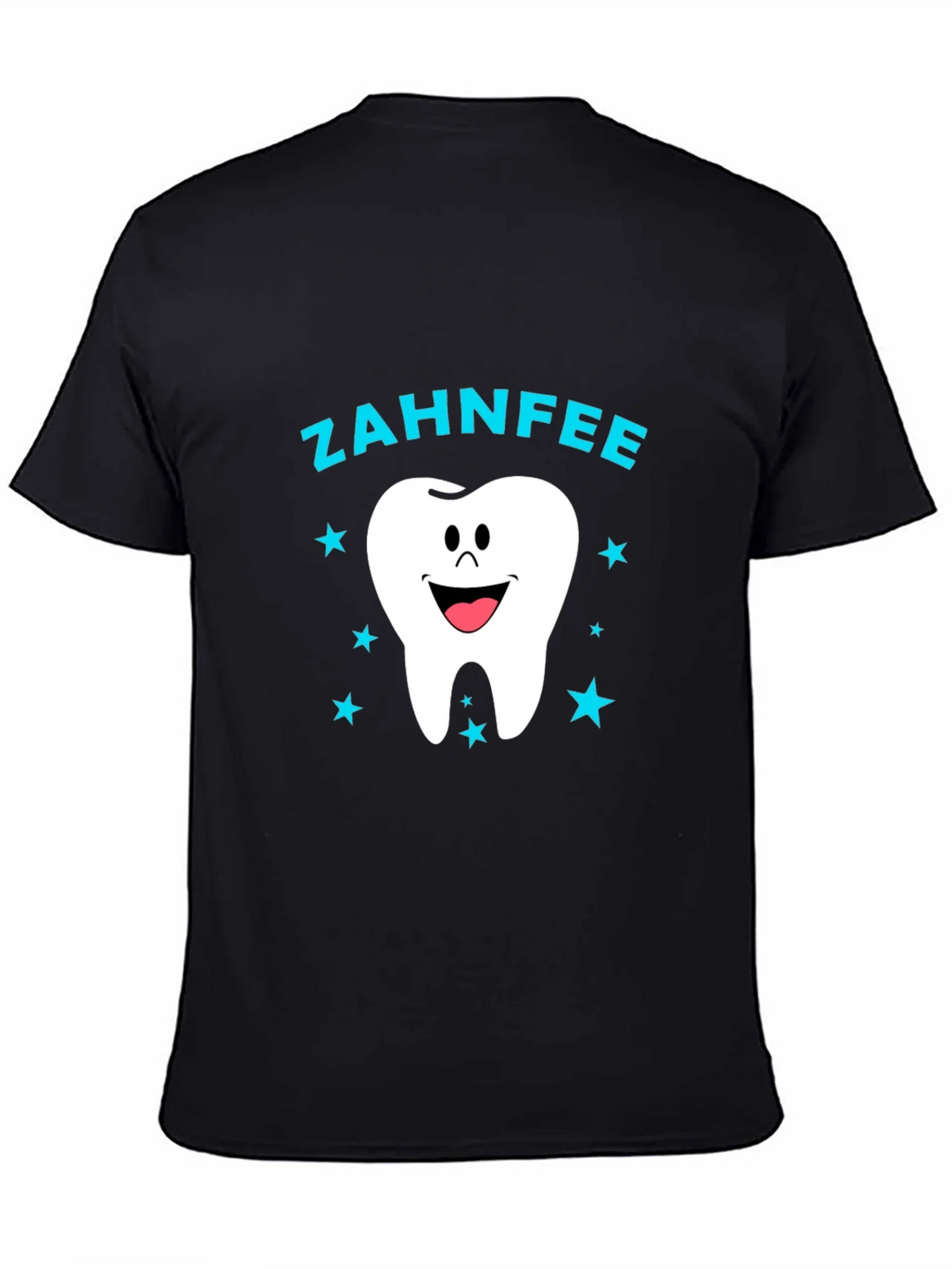 Zahnfee Tooth Fairy Black Graphic T-Shirt product image 1