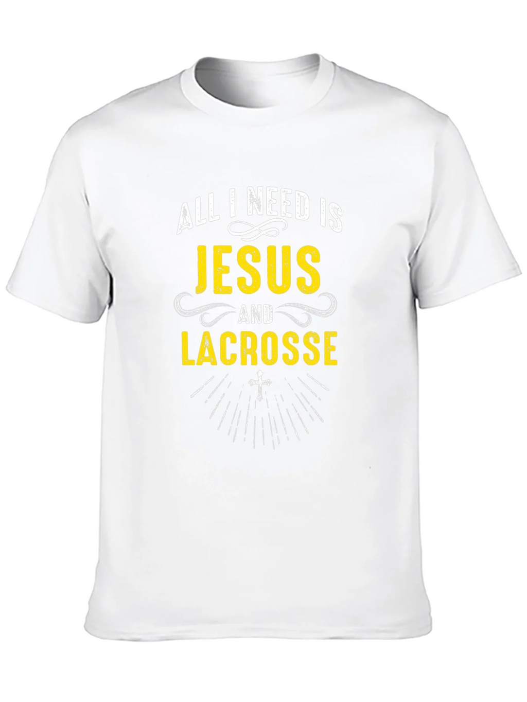 Jesus and Lacrosse T-Shirt product image 8