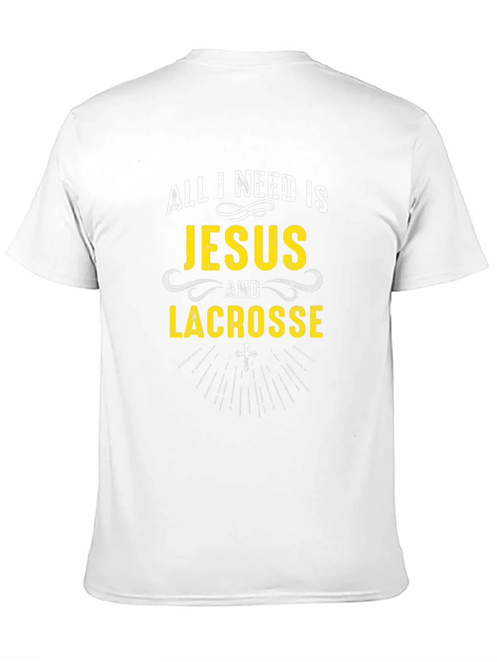 Jesus and Lacrosse T-Shirt product image 9
