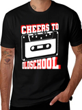 Cheers to Oldschool Retro Cassette Tape Graphic T-Shirt product image 1