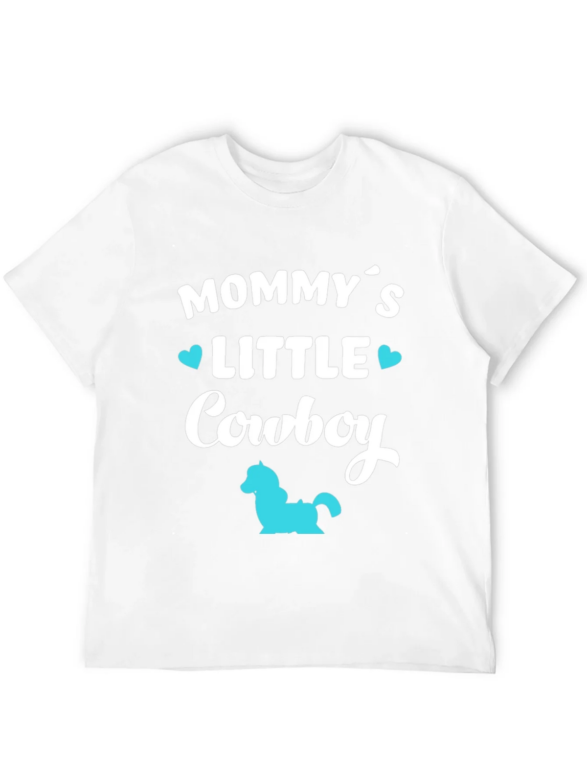 Mommys Little Cowboy - Black T-Shirt product image 11
