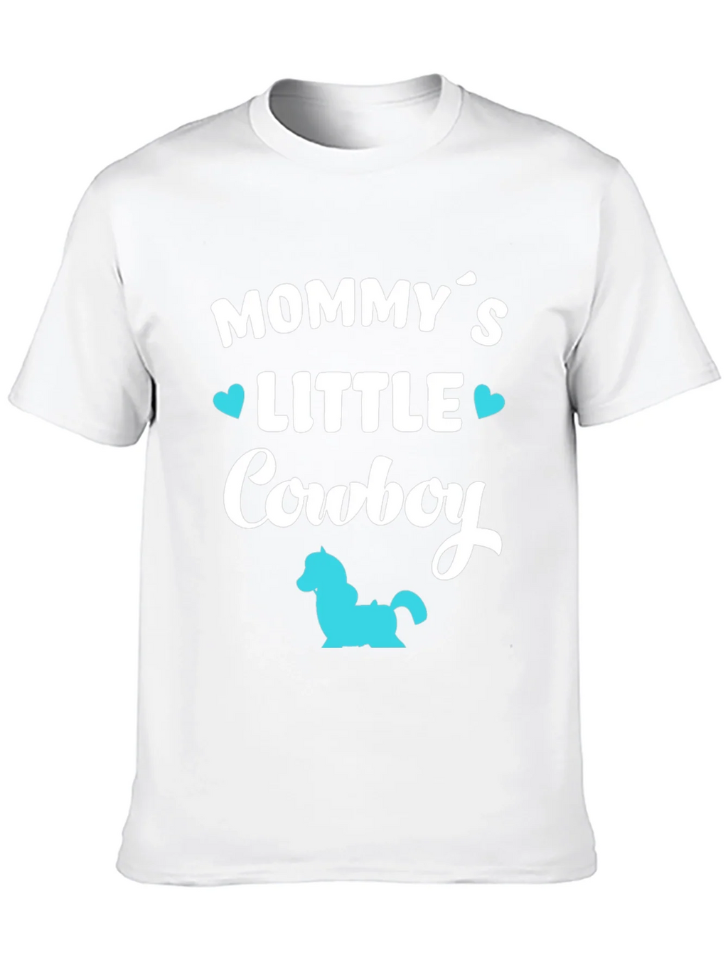 Mommys Little Cowboy - Black T-Shirt product image 9