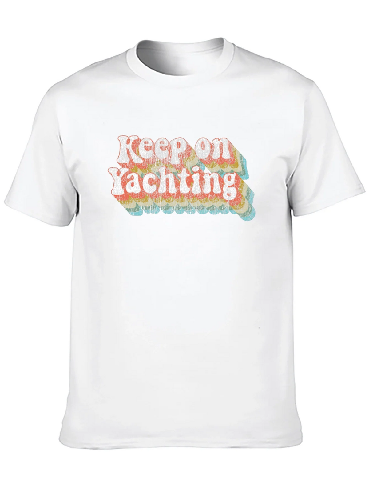 Keep on Yachting Retro Graphic Tee - Black product image 7