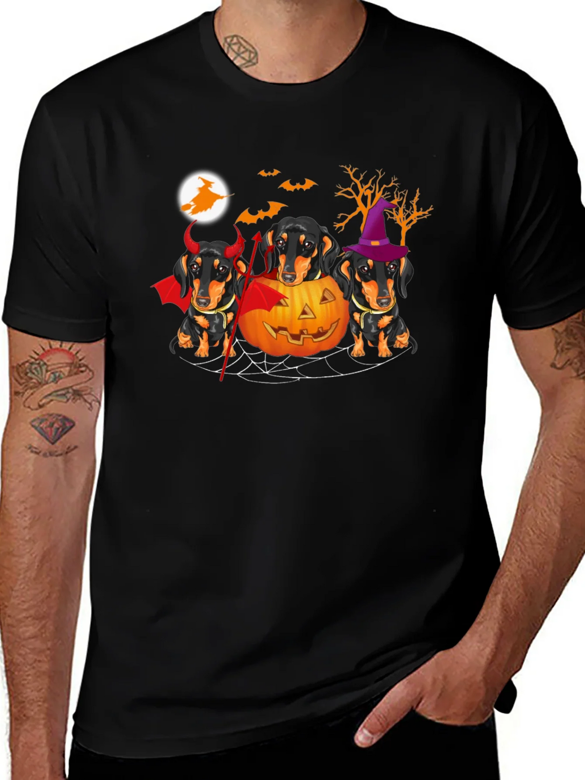 Halloween Dachshund T-Shirt product image 1